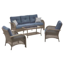 St. Charles 4 Pc Deep Seating Set